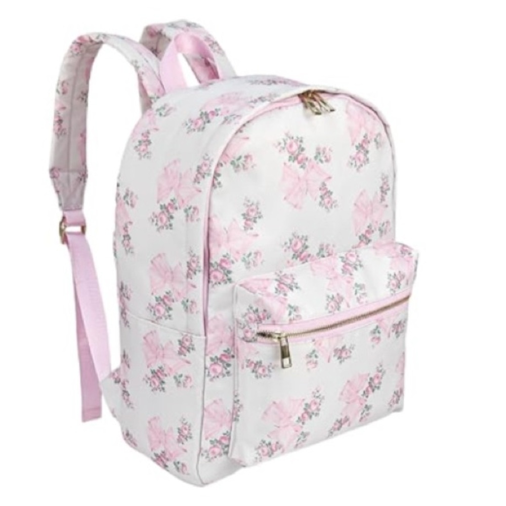LOVE SHACK FANCY INSPIRED PINK BACKPACK  Coquette Cottagecore Shabby Chic